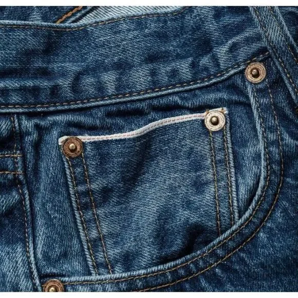 Taylor Stitch jeans mens 28* The Slim Jean in 24 month wash selvage denim NEW - Picture 5 of 13